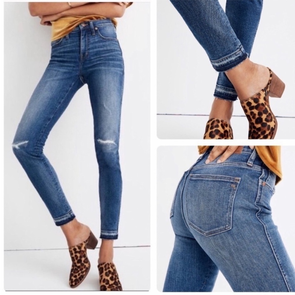 Madewell High Rise Skinny Jeans